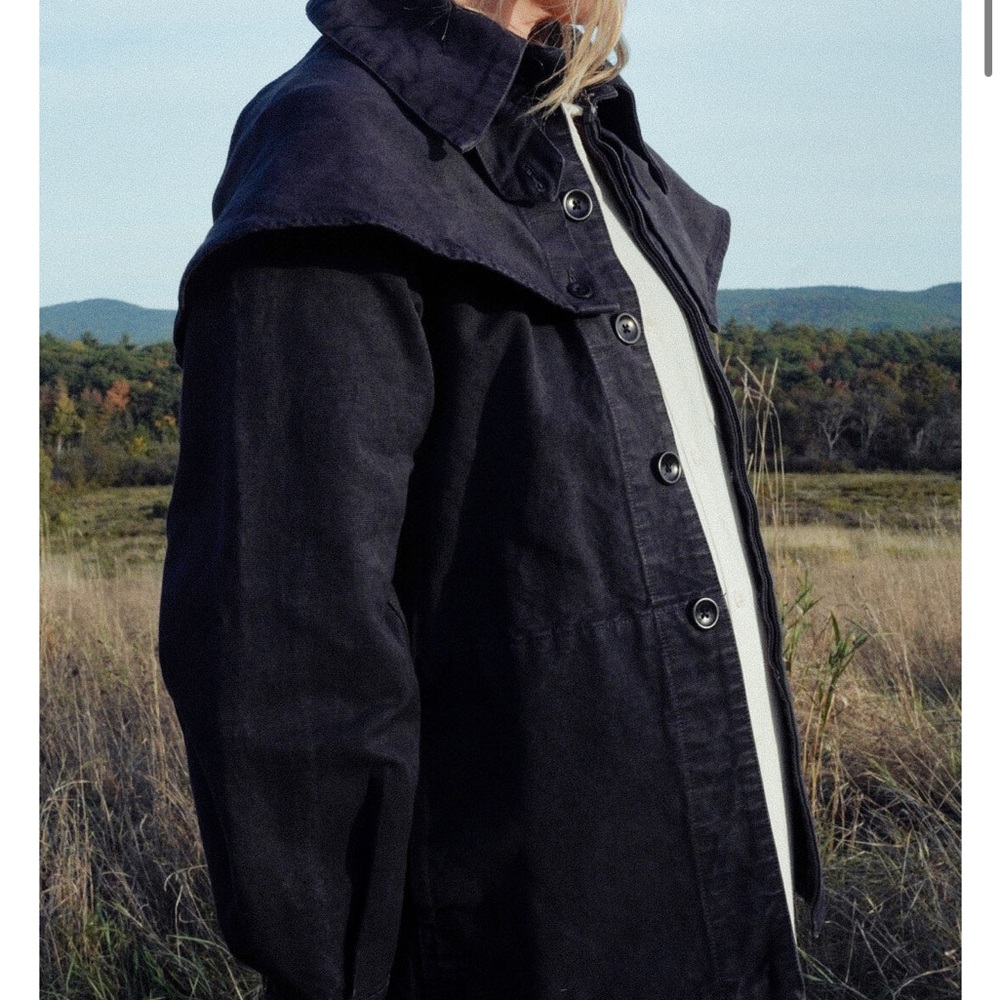 NWT RUDY JUDE ADULT CAPE COAT IN INK